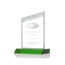 Oakwood Green Peak Crystal Award