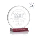 Blackpool Red Circle Crystal Award