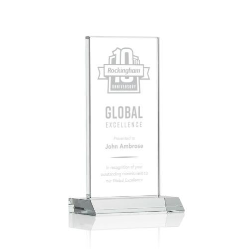 Corporate Awards - Crystal Awards - Bolton Clear Rectangle Crystal Award
