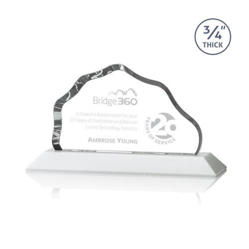 Corporate Awards - Crystal Awards - Petersen White  Crystal Award