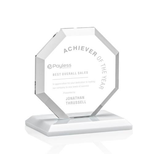 Corporate Awards - Crystal Awards - Leyland White Crystal Award