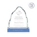 Dunwich Sky Blue Crystal Award