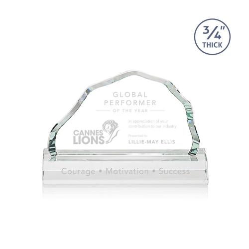 Corporate Awards - Crystal Awards - Highbridge Starfire Crystal Award