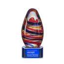 Zenith Blue on Paragon Base Glass Award