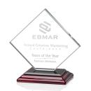 Wellington Rosewood Crystal Award