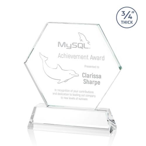 Corporate Awards - Crystal Awards - Ralston Optical Crystal Award