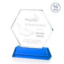 Ralston Sky Blue Crystal Award