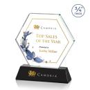 Ralston Full Color Black Crystal Award