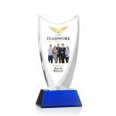 Dawkins Full Color Blue Peak Crystal Award