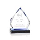 Beckenham Blue Arch & Crescent Acrylic Award
