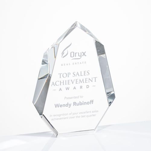 Corporate Awards - Crystal Awards - Norwood Clear Crystal Award