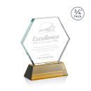 Pickering Amber on Newhaven Crystal Award
