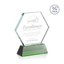 Pickering Green on Newhaven Crystal Award