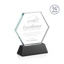Pickering Black on Newhaven Crystal Award