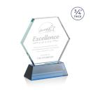 Pickering Sky Blue on Newhaven Crystal Award
