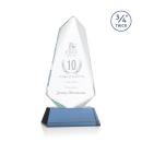 Sheridan Sky Blue on Newhaven Abstract / Misc Crystal Award