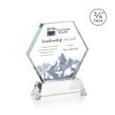 Pickering on Newhaven Full Color Starfire Crystal Award