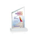 Scarsdale Full Color White Peak Crystal Award