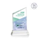 Scarsdale Full Color Starfire on Newhaven Peak Crystal Award