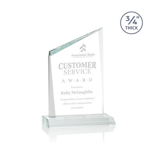 Corporate Awards - Sales Awards - Scarsdale Starfire Peak Crystal Award