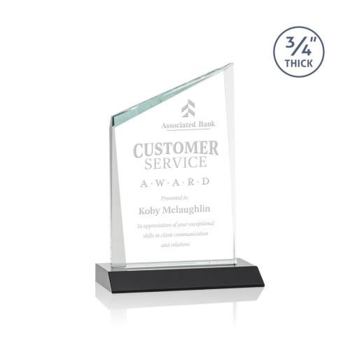 Corporate Awards - Sales Awards - Scarsdale Black Peak Crystal Award