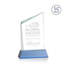 Scarsdale Sky Blue on Newhaven Peak Crystal Award