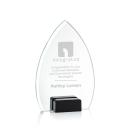 Aylin Black Arch & Crescent Crystal Award