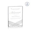 Chestham Clear Rectangle Acrylic Award