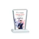 Chatham Full Color White Rectangle Crystal Award