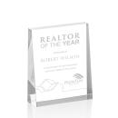 Lansing Clear (Vert) Rectangle Acrylic Award