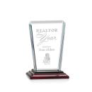 Chatham Rosewood Rectangle Crystal Award