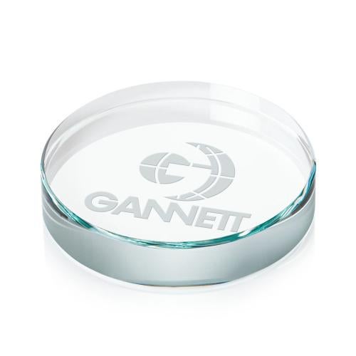 Corporate Awards - Crystal Awards - Crystal Paperweights - Barrie Paperweight