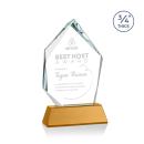 Deerhurst Ice Amber on Newhaven Peak Crystal Award