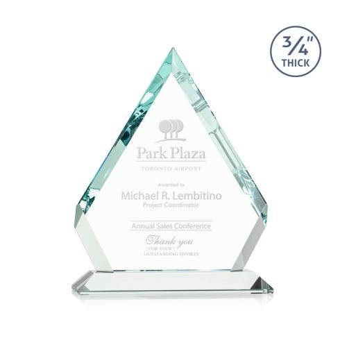 Corporate Awards - Glass Awards - Jade Glass Awards - Apex Jade Glass Award