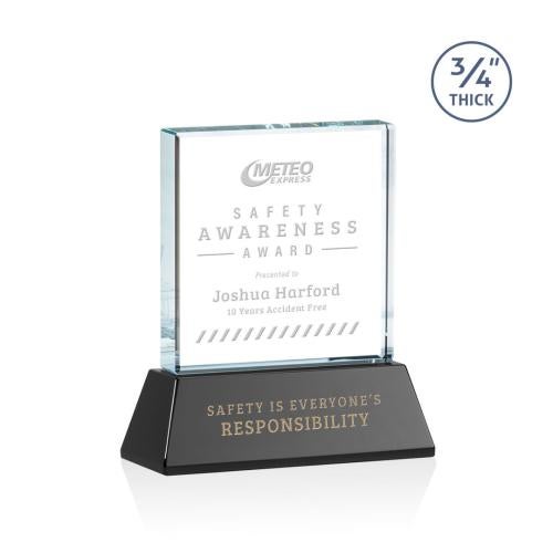 Corporate Awards - Crystal Awards - Terra Black on Newhaven Crystal Award