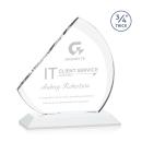 Nantucket White Sail Crystal Award