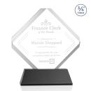 Toulon Black on Newhaven Crystal Award