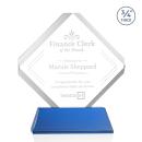 Toulon Blue on Newhaven Crystal Award