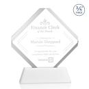 Toulon White on Newhaven Crystal Award
