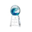 Surfside Spheres on Celestina Base Glass Award