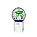 Aquarius Spheres on Granby Base Glass Award