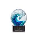Surfside Black on Paragon Spheres Glass Award