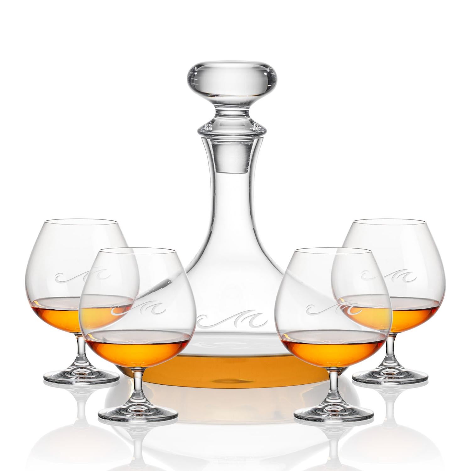 Stratford Decanter & Woodbridge Cognac BWC7633-2WB