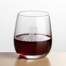 Crestview Stemless Wine - Deep Etch - Corporate Recognition Gifts