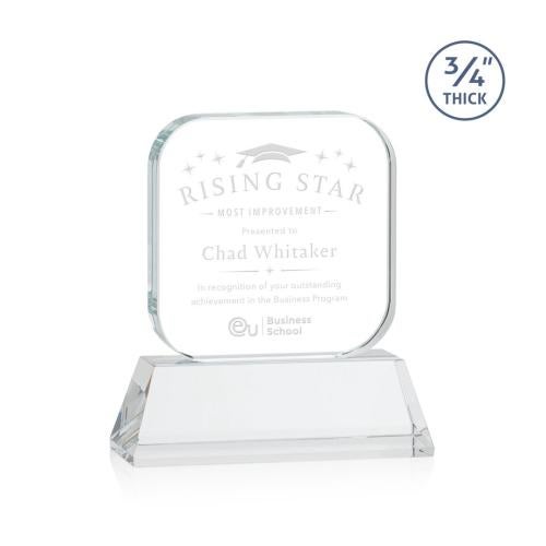 Corporate Awards - Crystal Awards - App Clear on Newhaven Crystal Award