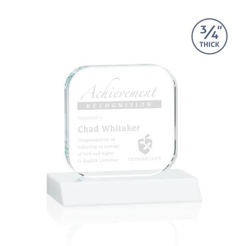 Corporate Awards - Crystal Awards - App White Crystal Award