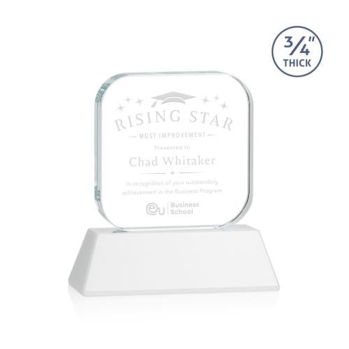 Corporate Awards - Crystal Awards - App White on Newhaven Crystal Award
