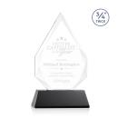 Hawthorne Black on Newhaven Arch & Crescent Crystal Award
