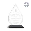 Hawthorne Black Arch & Crescent Crystal Award