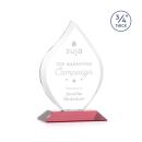 Worthington Red Flame Crystal Award